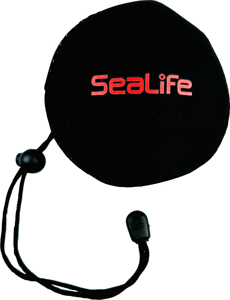 SeaLife Lens Pouch for the SL052 dome lens, neoprene front with drawstring