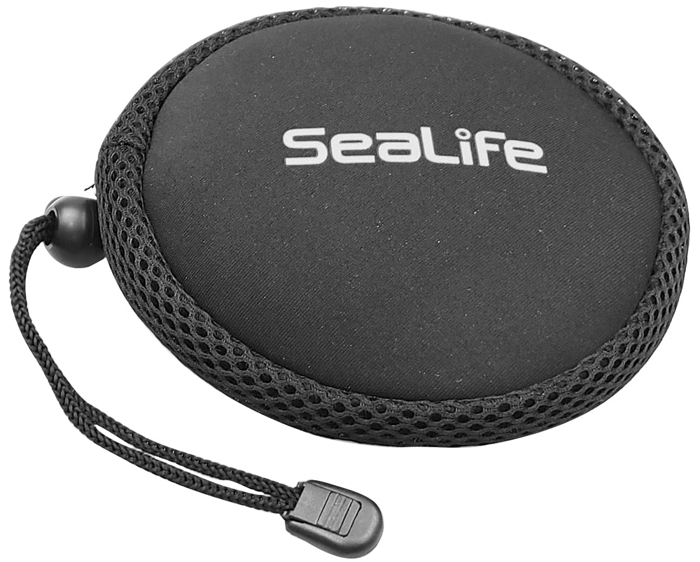 SeaLife Lens Pouch for the SL052 dome lens, neoprene front with drawstring
