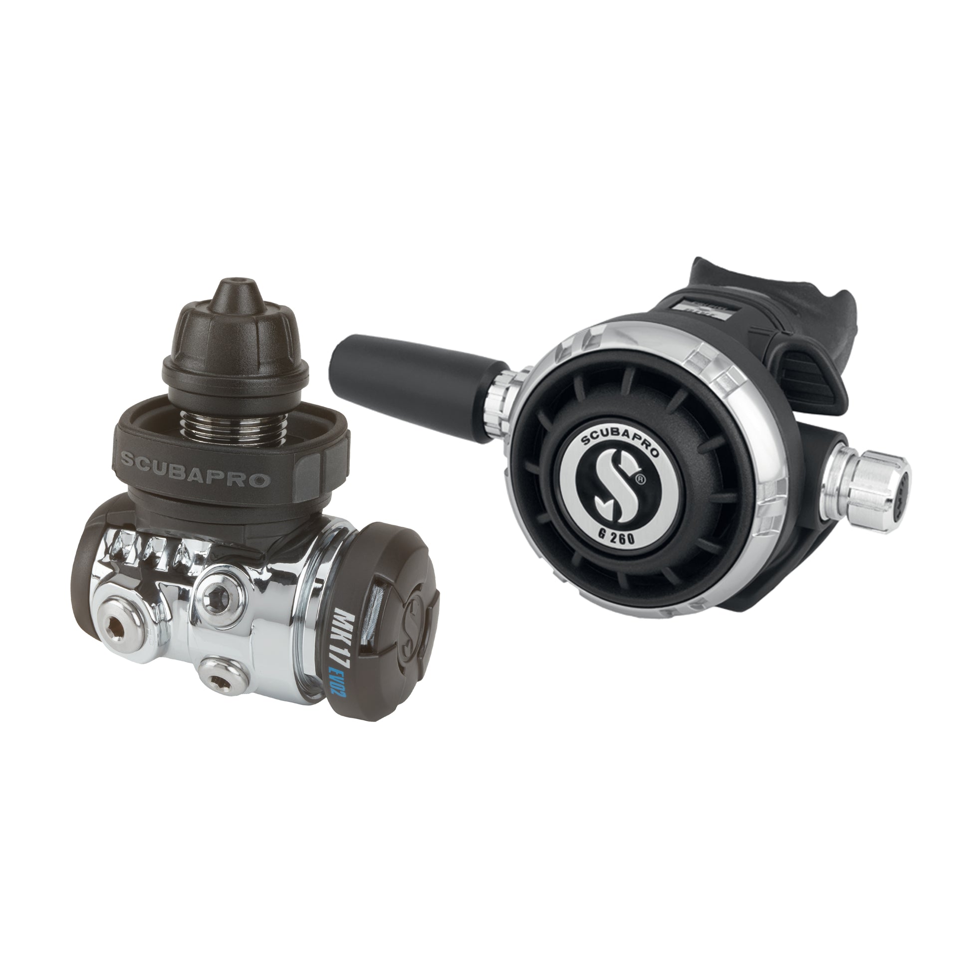 SCUBAPRO MK17 EVO 2 first stage with G260 second stage