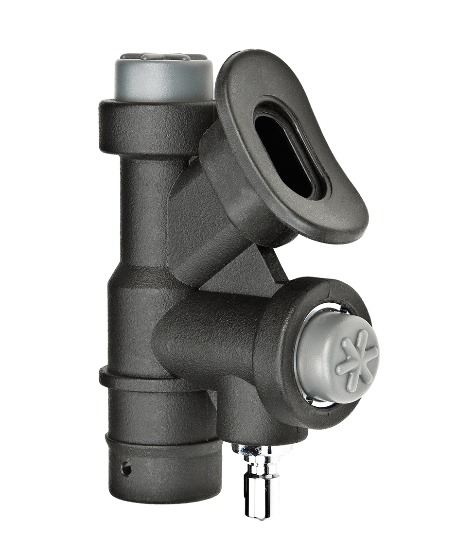 XDEEP K-type BCD inflator head