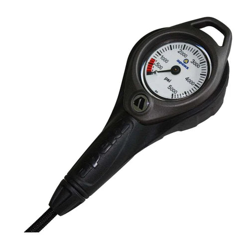 PRES GAUGE W/ NARROW FLEX HOSE