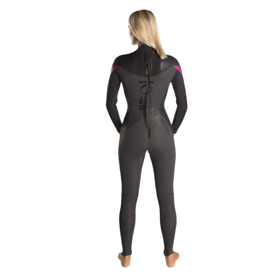 XENOS WOMENS 3MM WS BLK/FUCSHIA