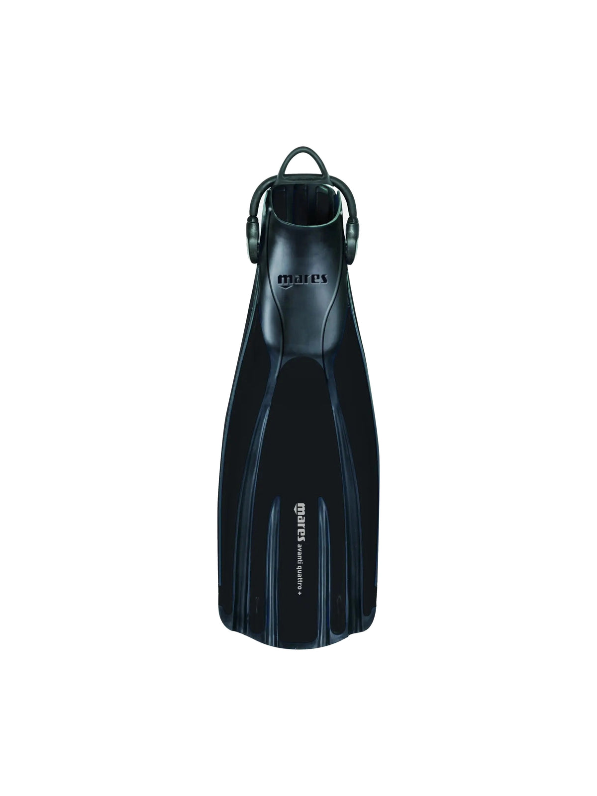 Mares Avanti Quattro+ fin in blue, top view
