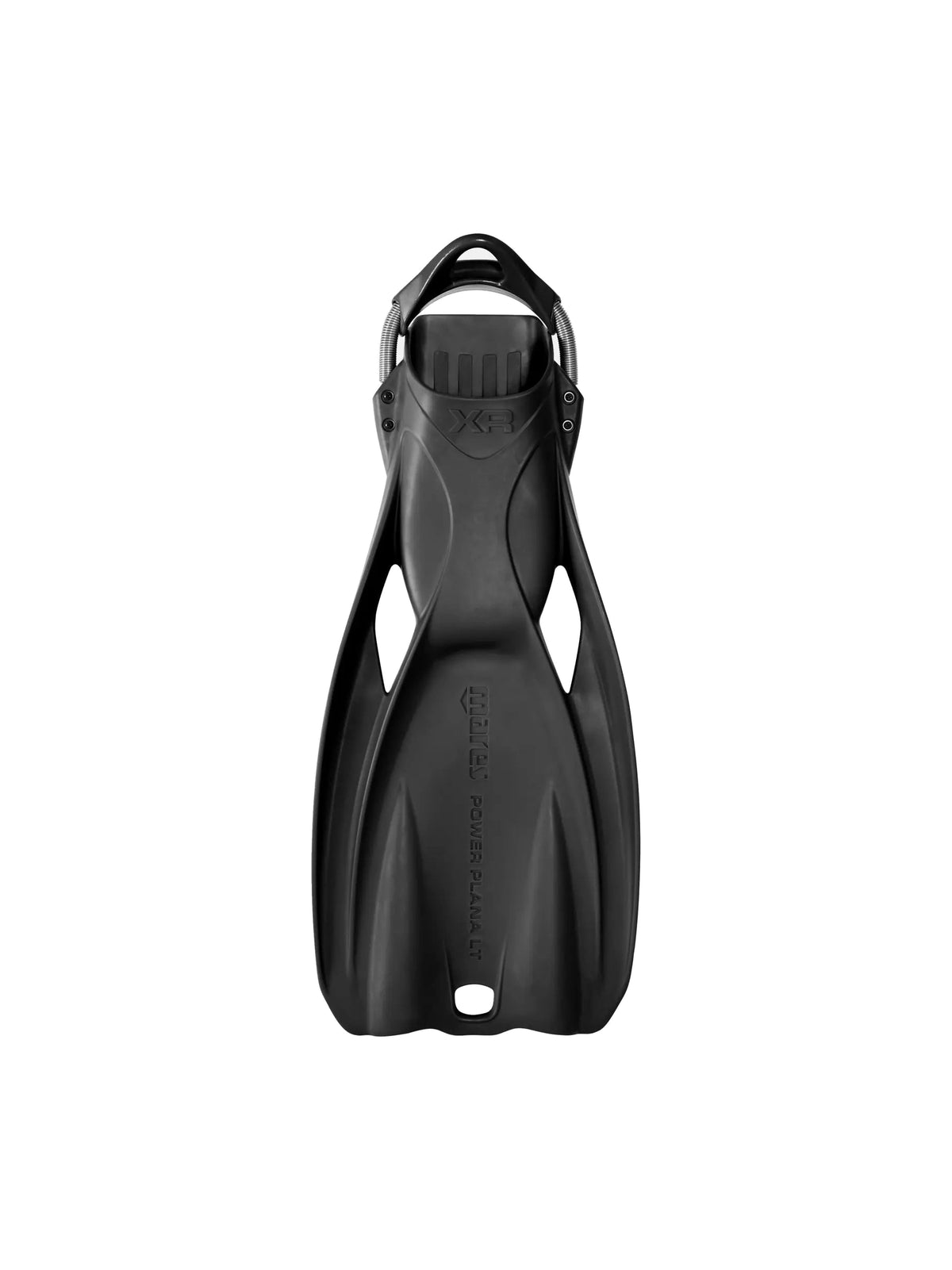 Mares Power Plana LT fin in orange, top view