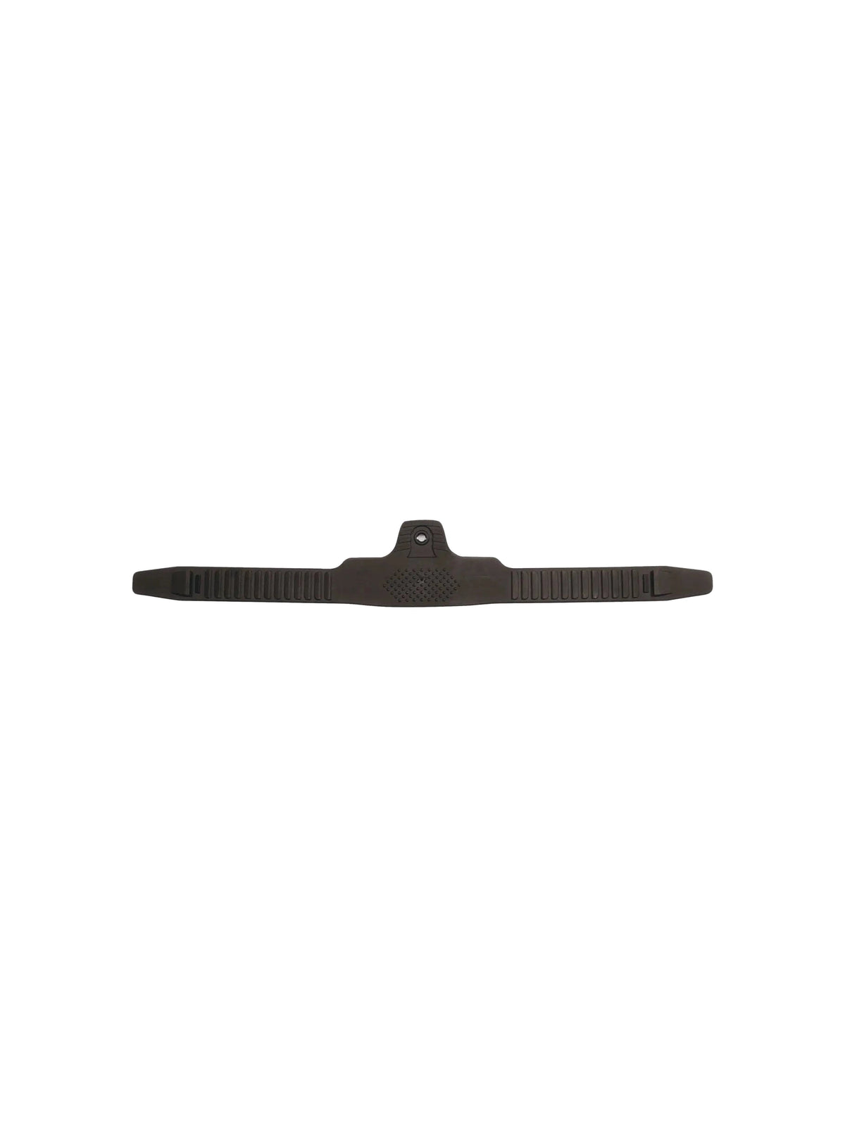 Mares rubber fin strap shown flat