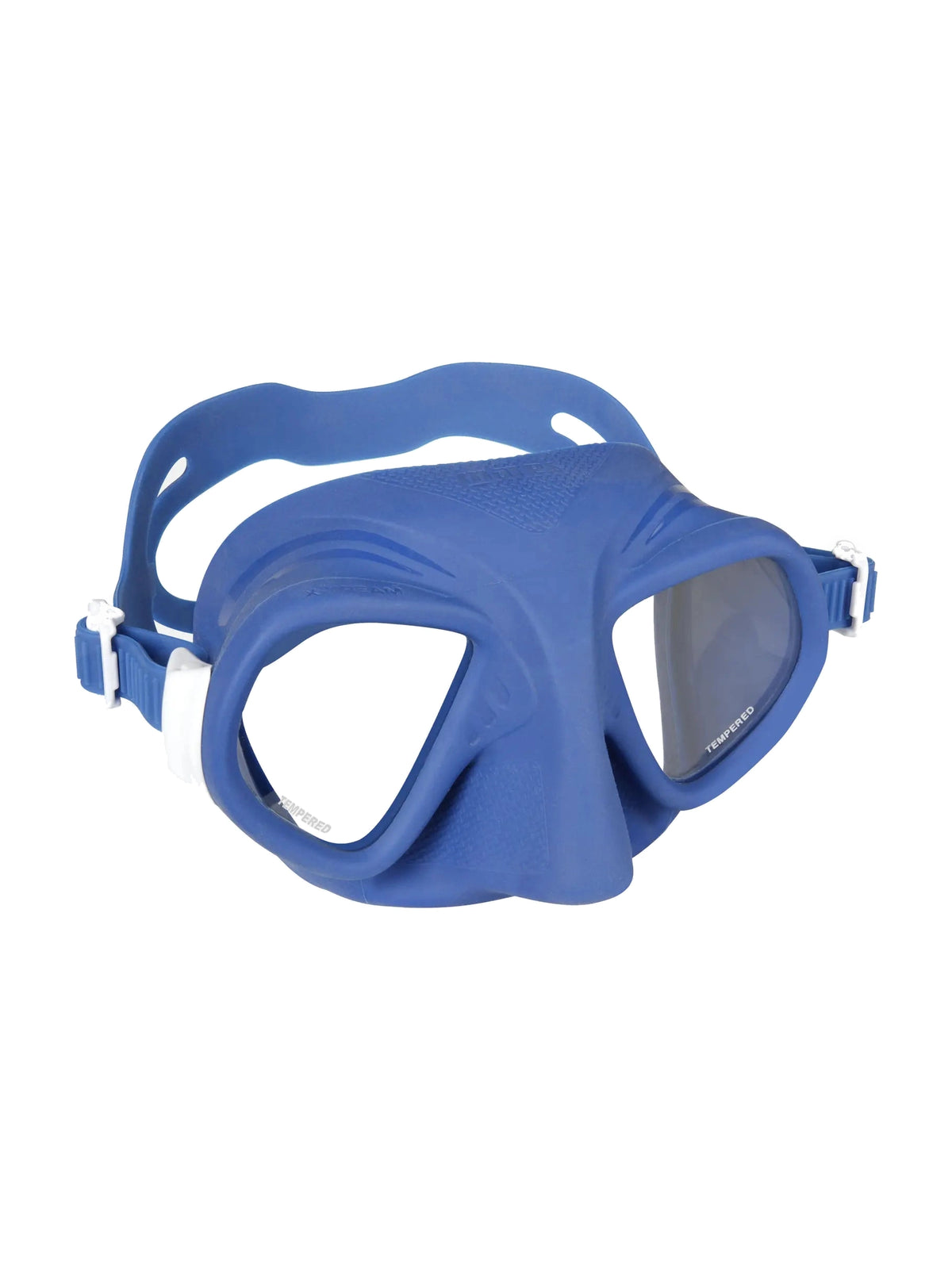 Mares X-Tream freediving mask in black, front view