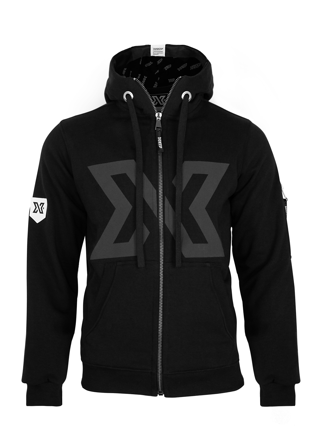 XDEEP signature hoodie rear view