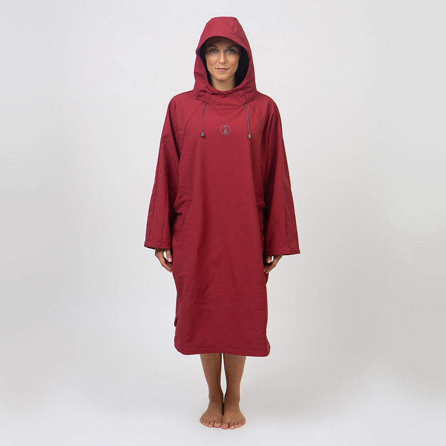 STORM PONCHO BURGUNDY