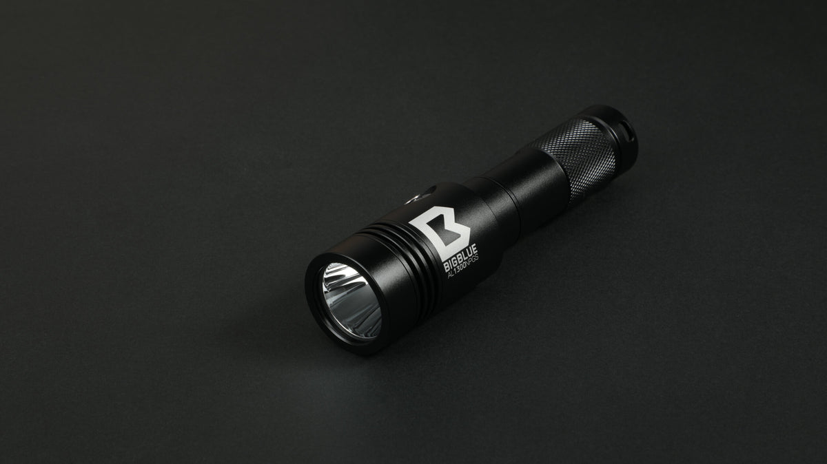 BigBlue AL1300NPGS 1300 lumen narrow beam with green spot