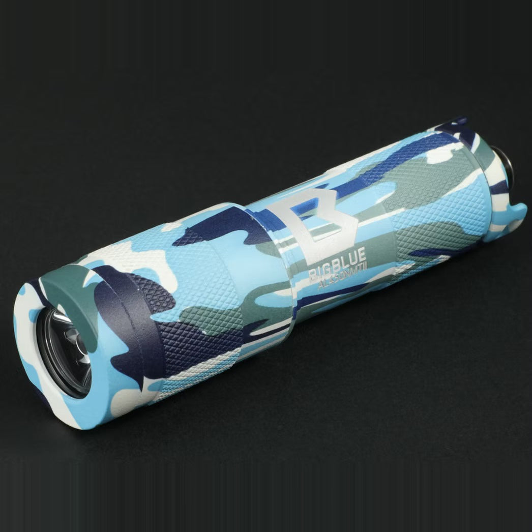 BigBlue AL450NM Tail II narrow beam light in blue camo