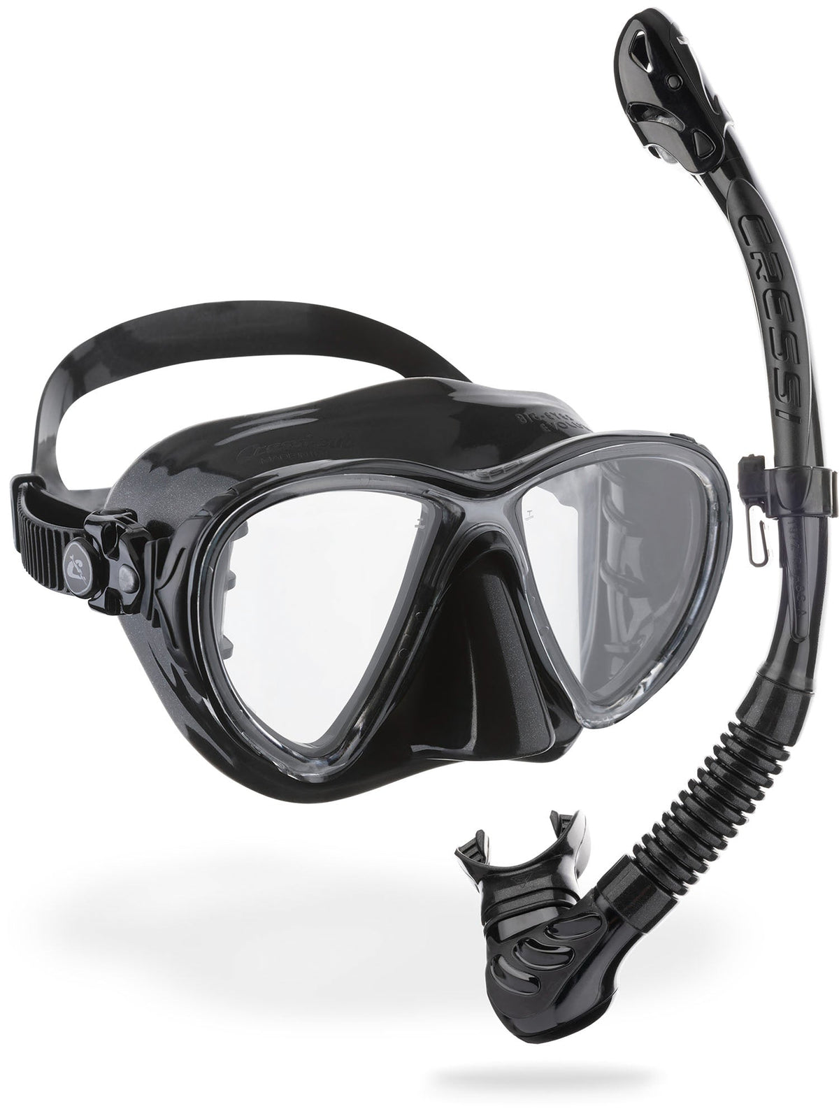 Big Eyes Evolution + Alpha Ultra Dry Snorkel Combo