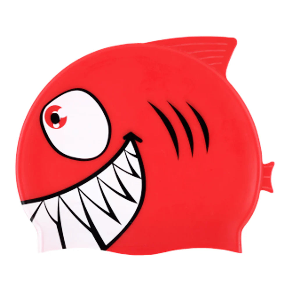 Shark Fin Silicone Swim Cap
