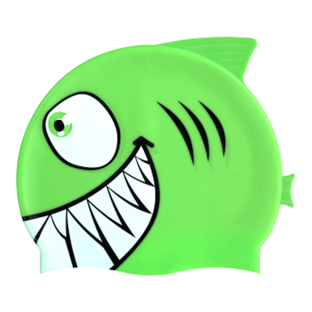 Shark Fin Silicone Swim Cap