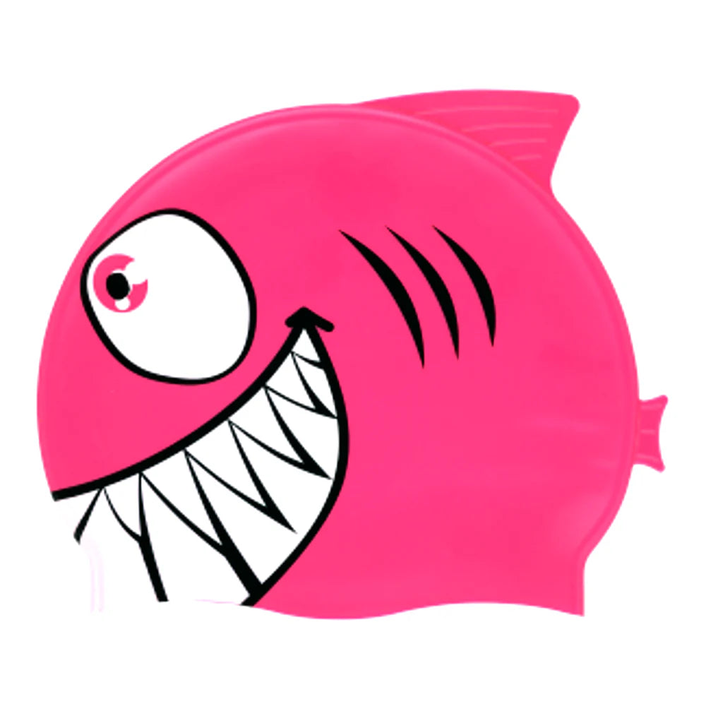 Shark Fin Silicone Swim Cap