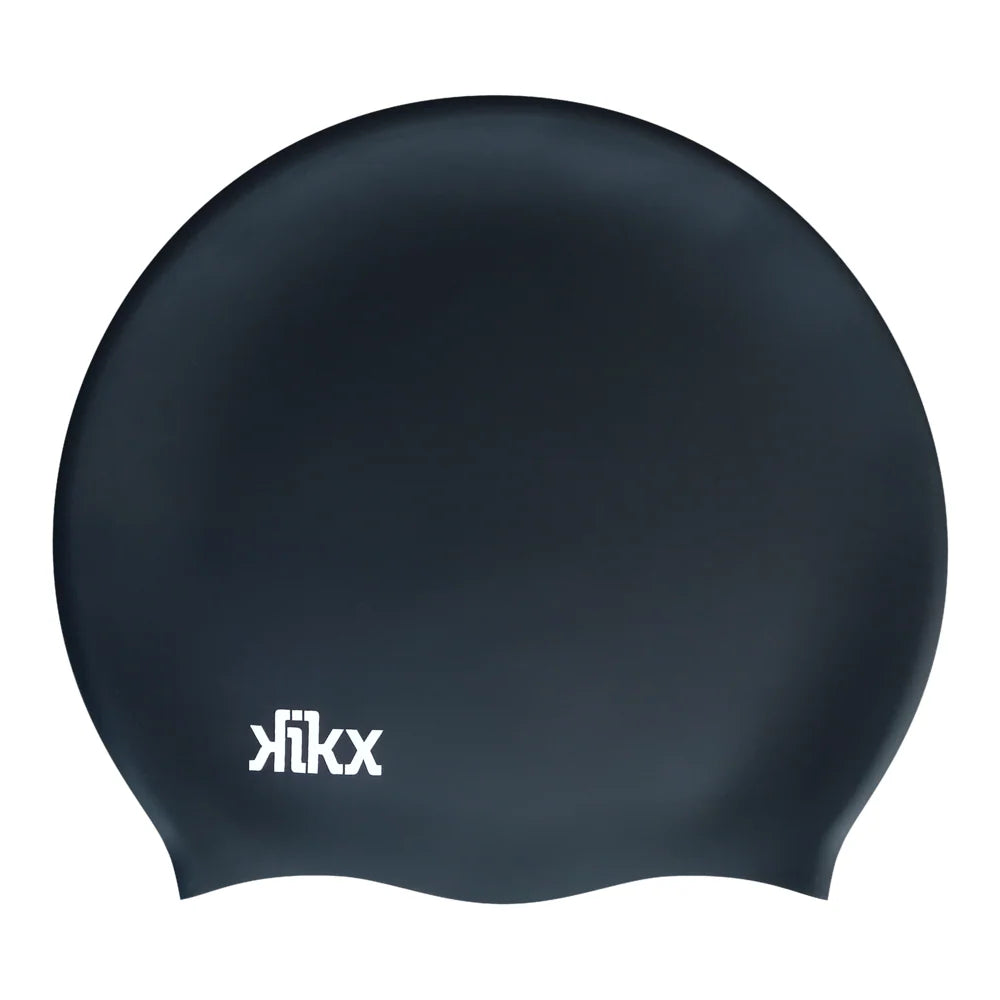 Kikx Big Hair Silicone Swim Cap