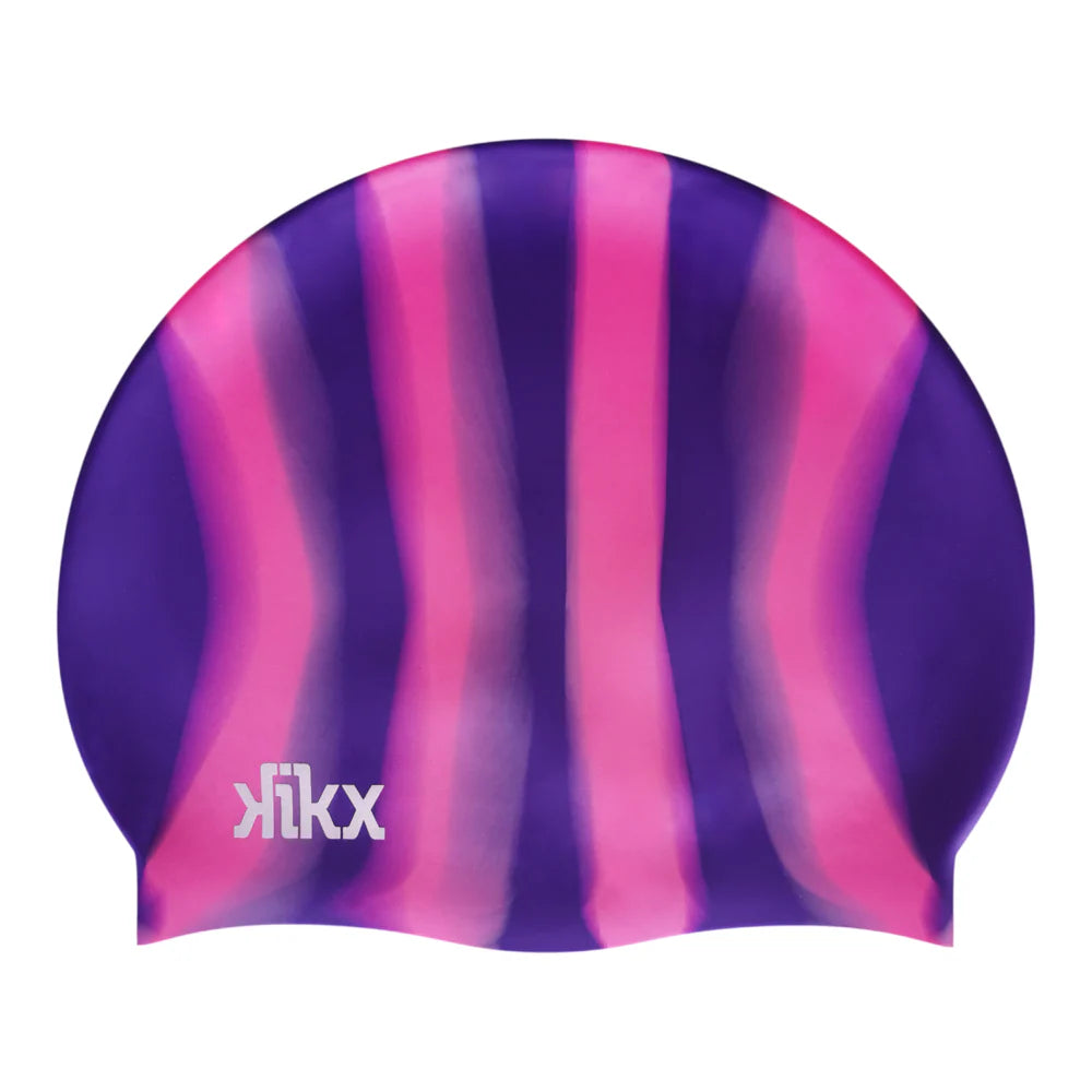 Multi-Colour Silicone Swim Cap