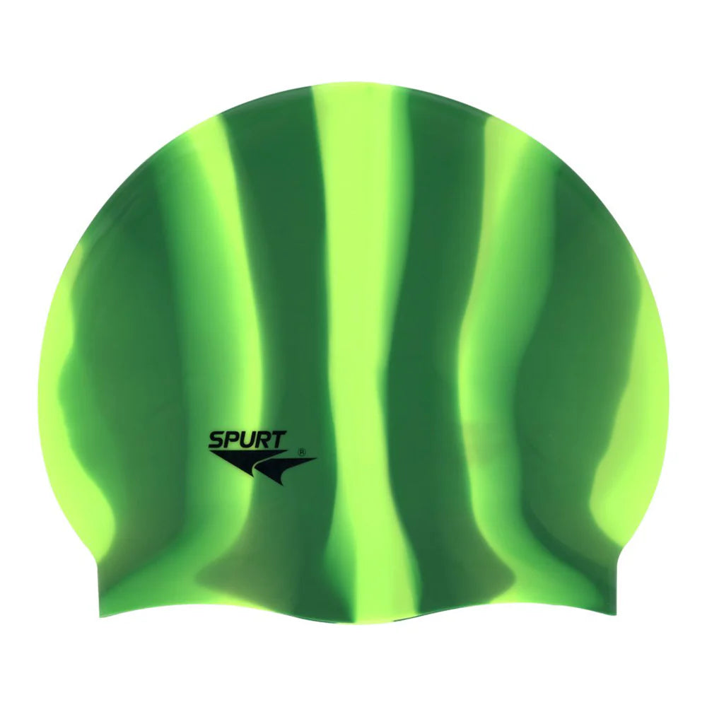 Multi-Colour Silicone Swim Cap