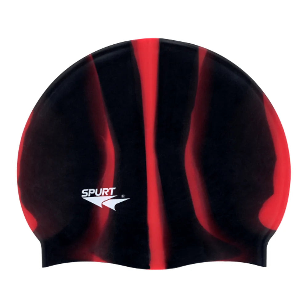 Multi-Colour Silicone Swim Cap