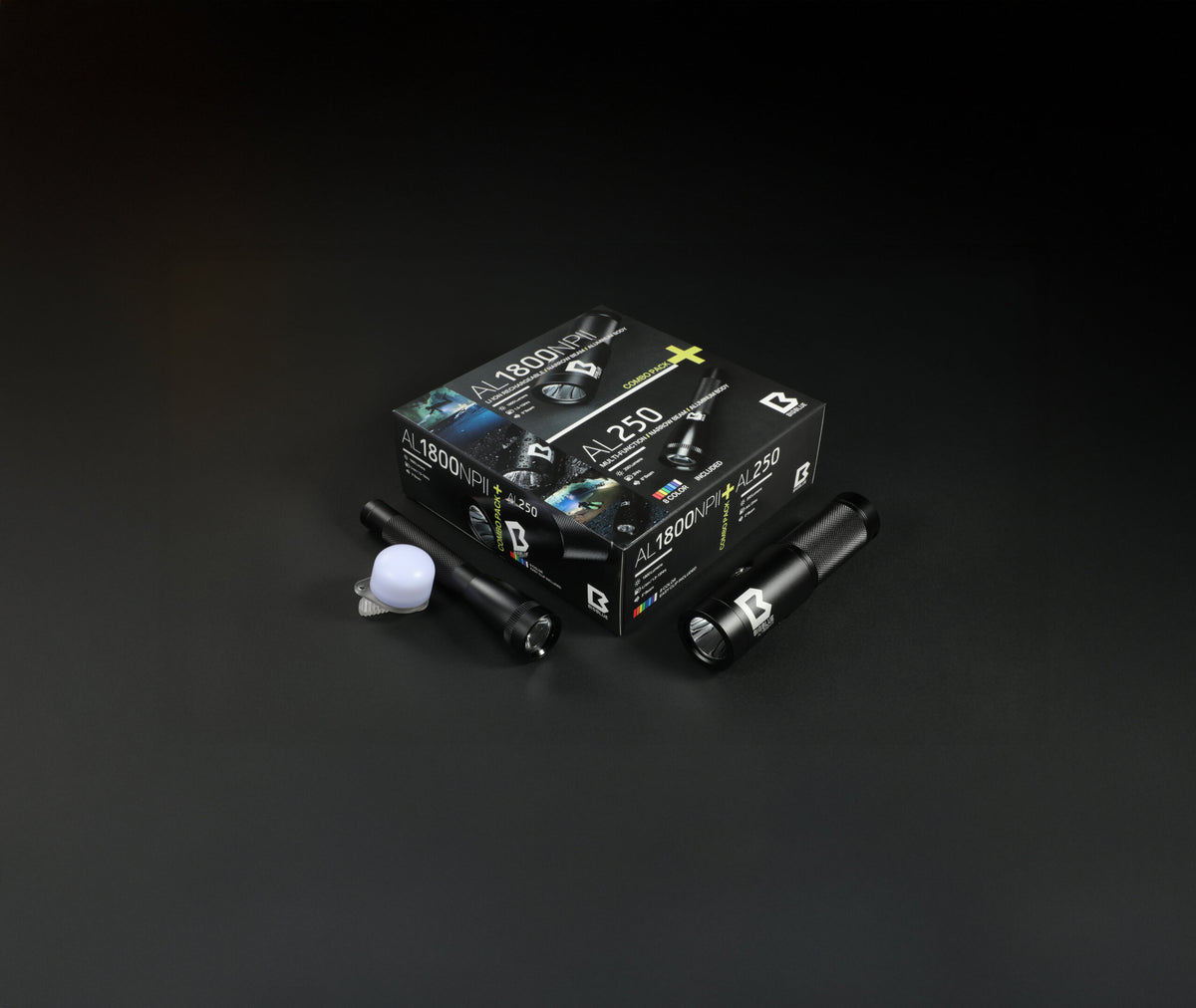 BigBlue combo pack: AL1800NP-II, AL250 and eight colour clip