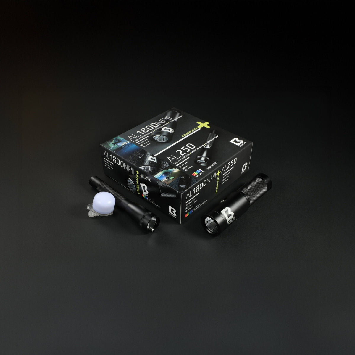 BigBlue combo pack: AL1800NP-II, AL250 and eight colour clip