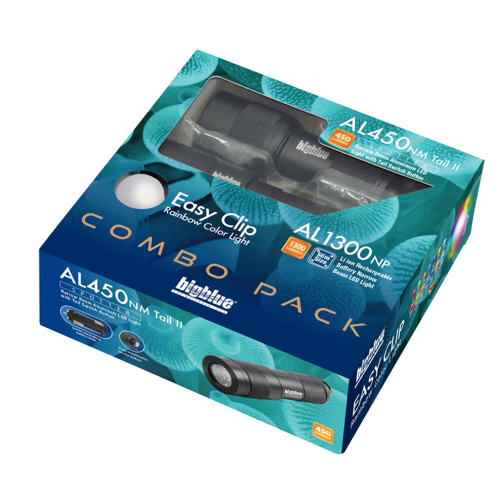 COMBO PACK: AL1300NP + AL450NT-II + EIGHT COLOR EZ CLIP