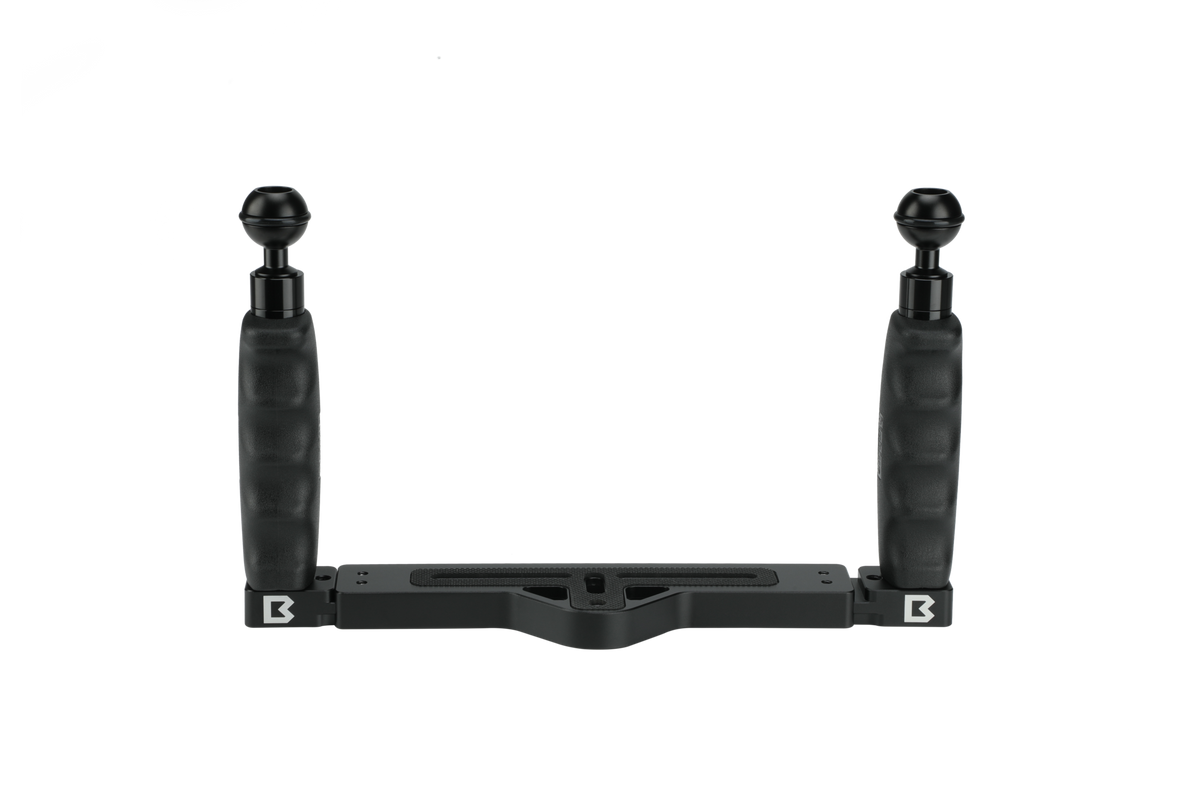 BigBlue extended camera tray for a smartphone housing