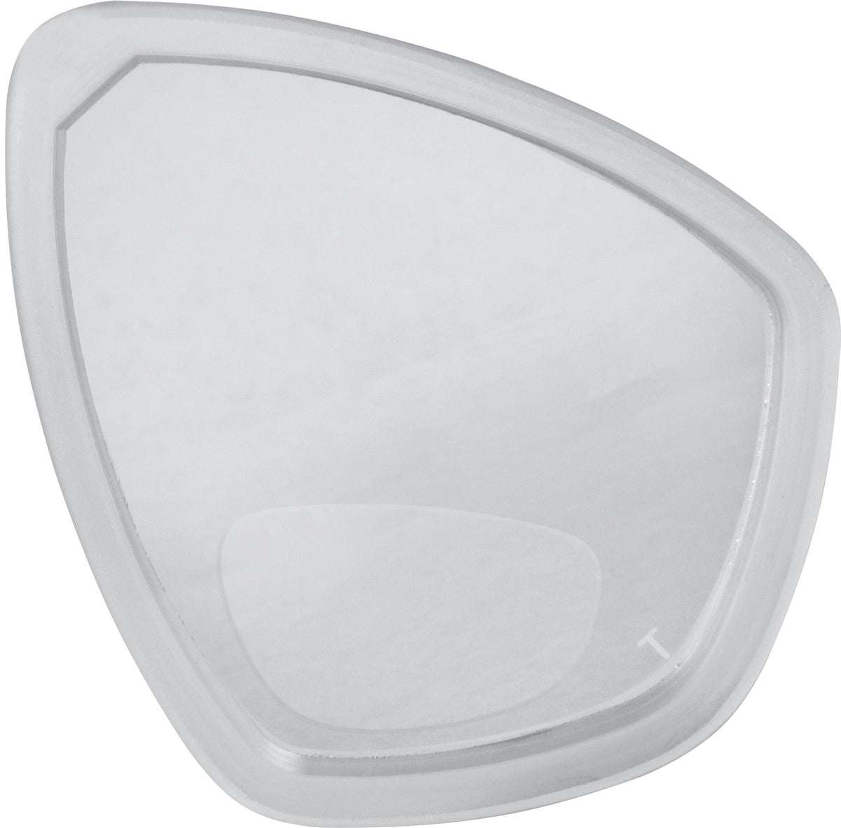 Cressi Focus positive bifocal lens with the reading segment in its lower part