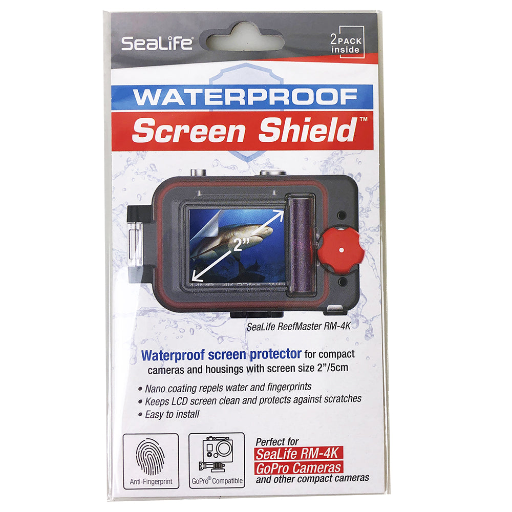 SeaLife Screen Shield for ReefMaster RM-4K, retail pack