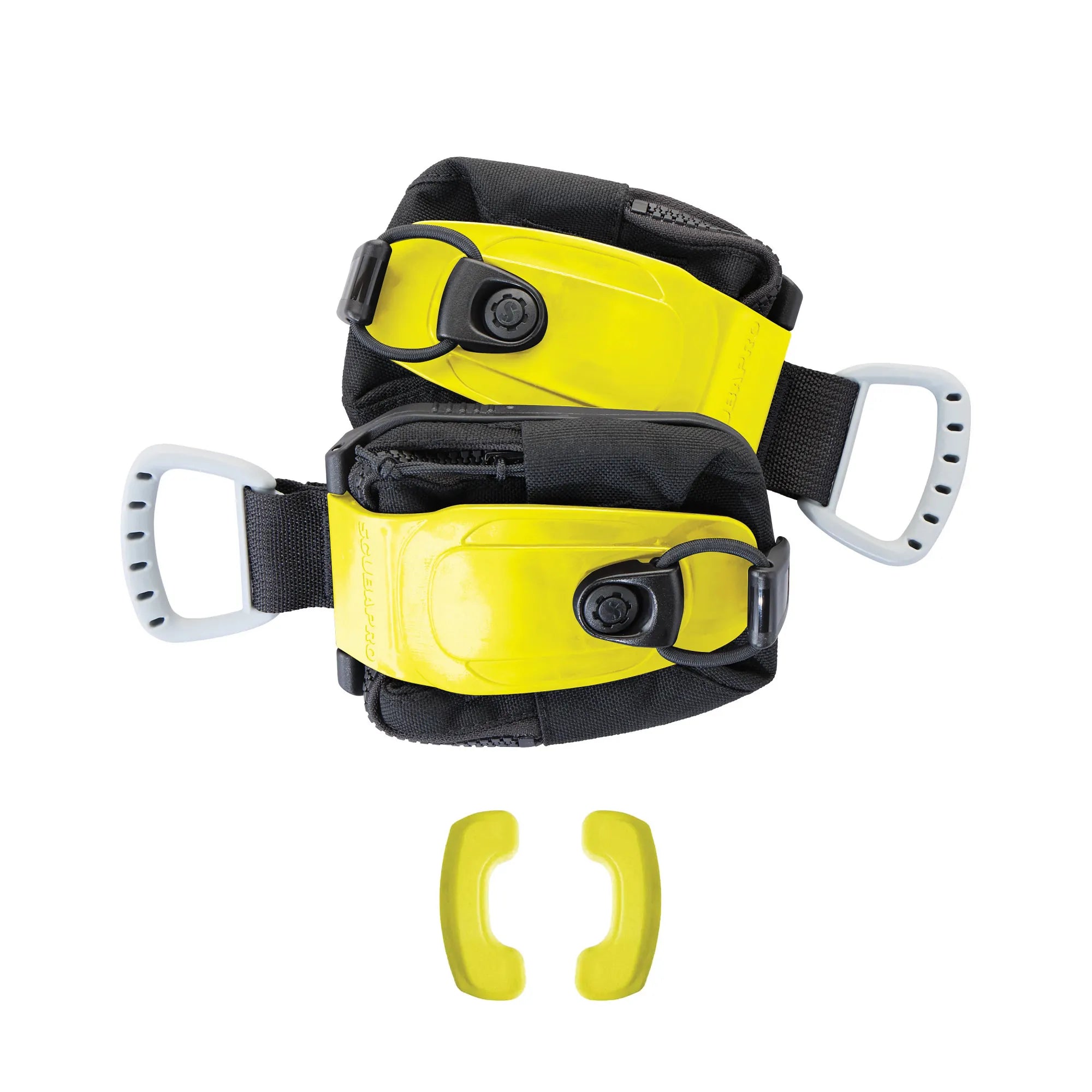 SCUBAPRO Monorail Weight Pocket Set – Yellow