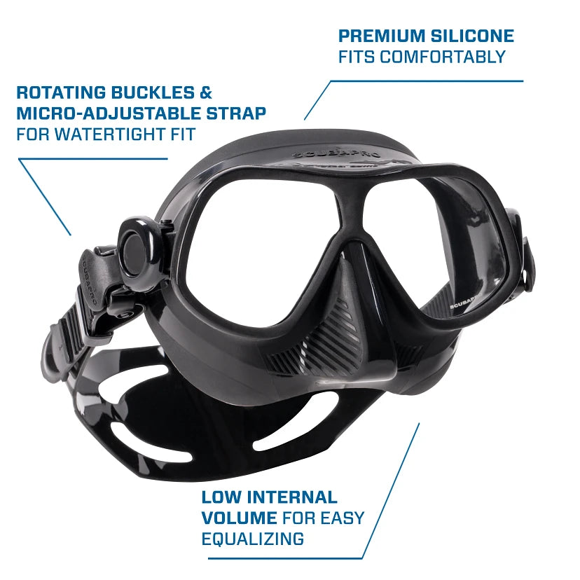 ELEMENT STEEL COMP MASK BLACK/BLACK