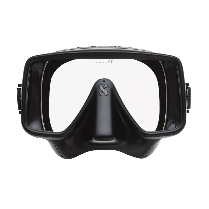 FRAMELESS GORILLA MASK BLACK / BLACK