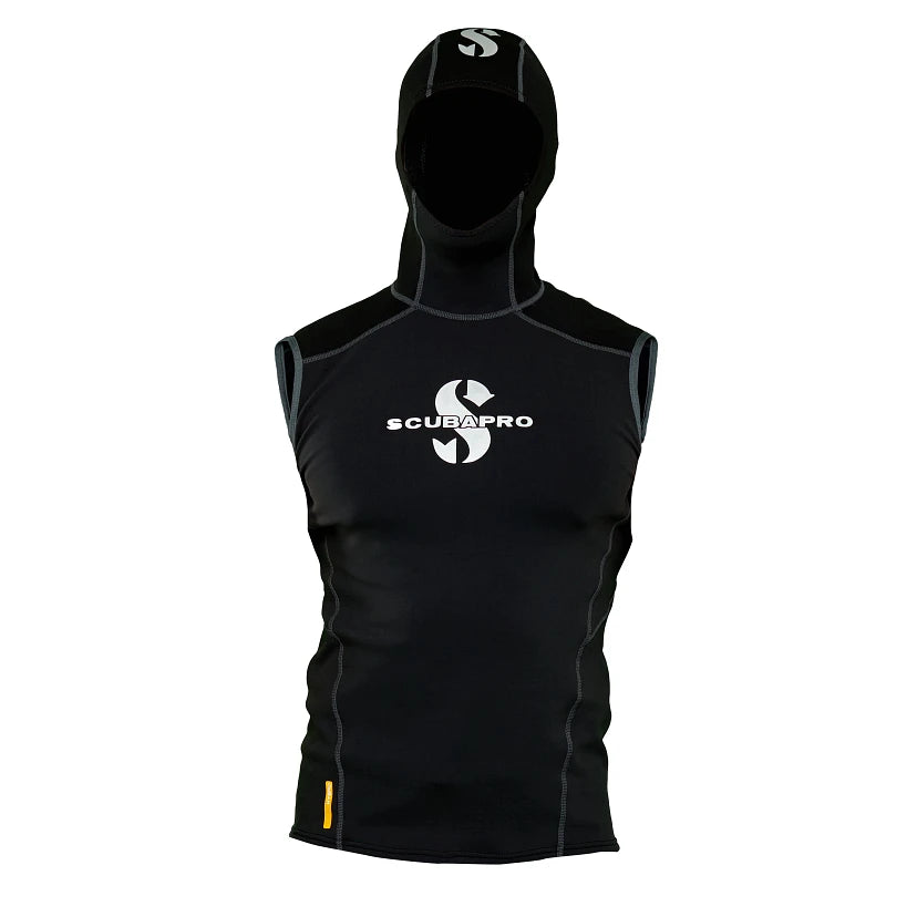 HYBRID HOODED VEST MAN