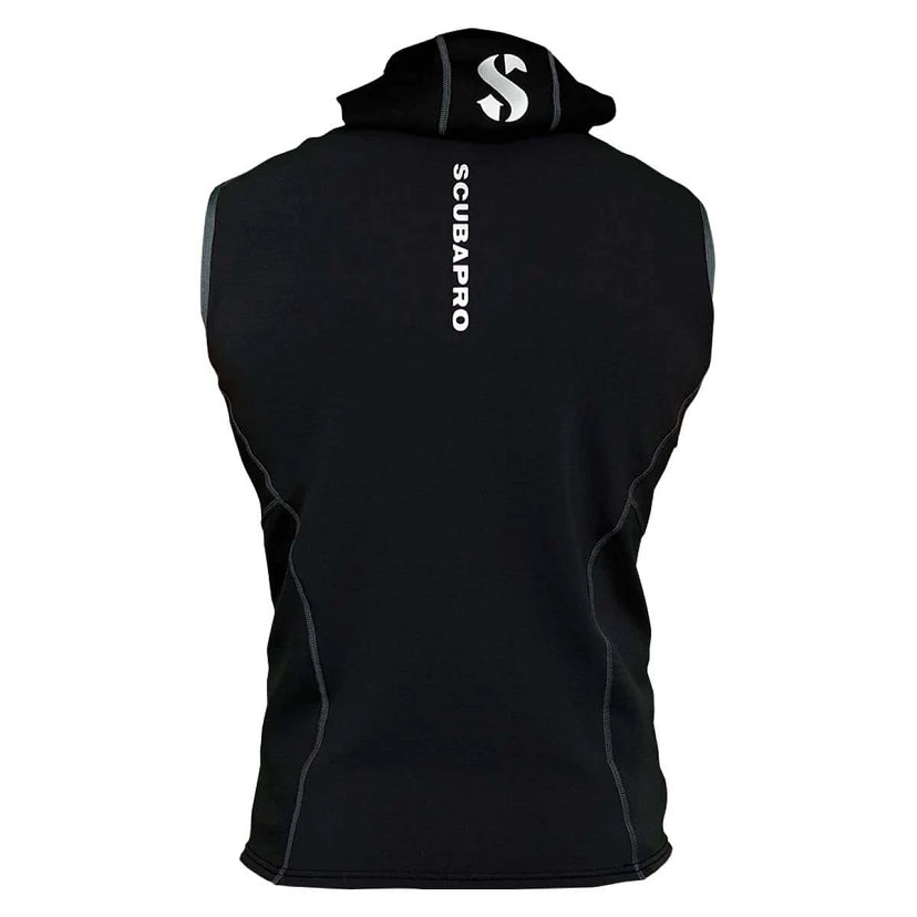 HYBRID HOODED VEST MAN