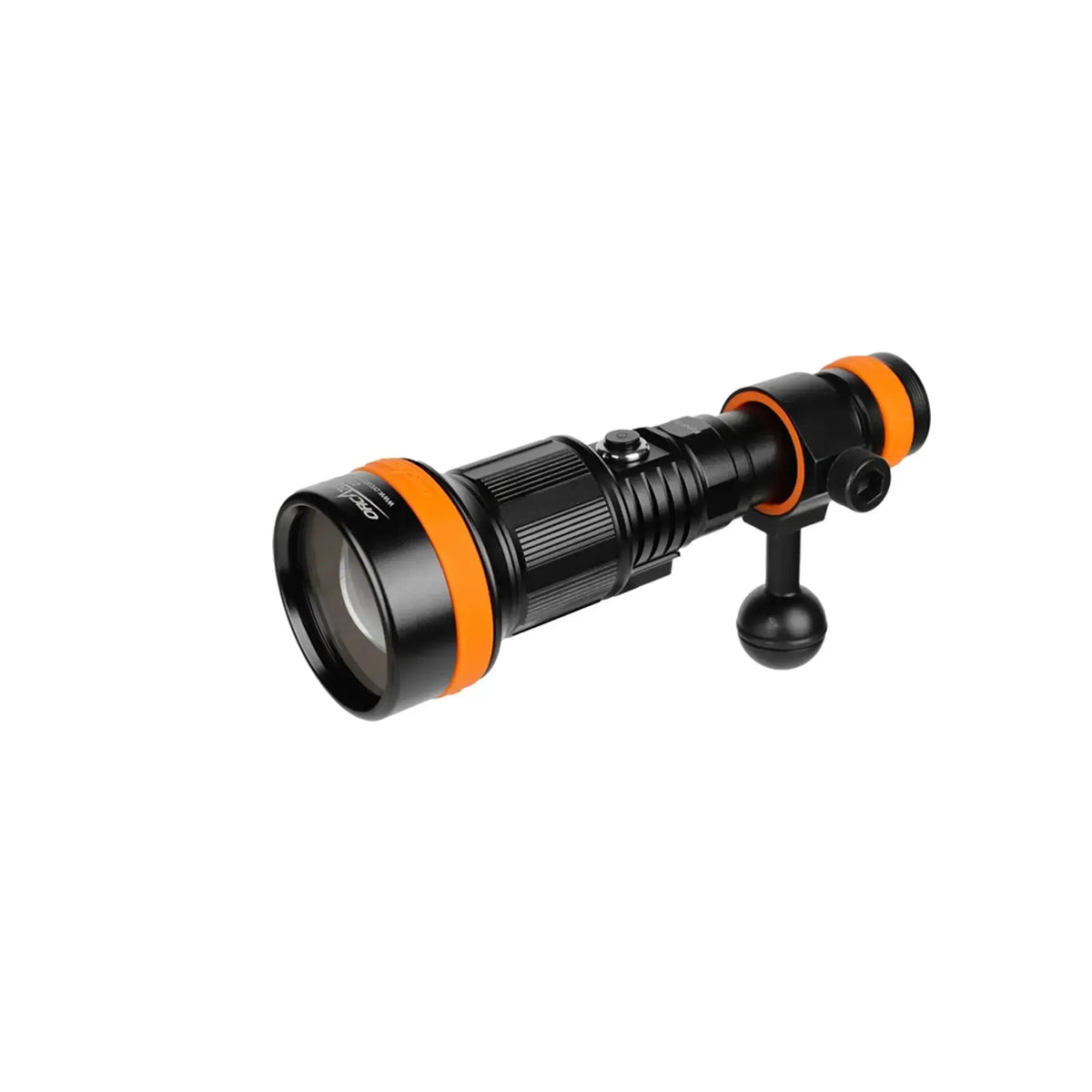 OrcaTorch ZD710 MK2 held in the ZJ18 ball joint bracket