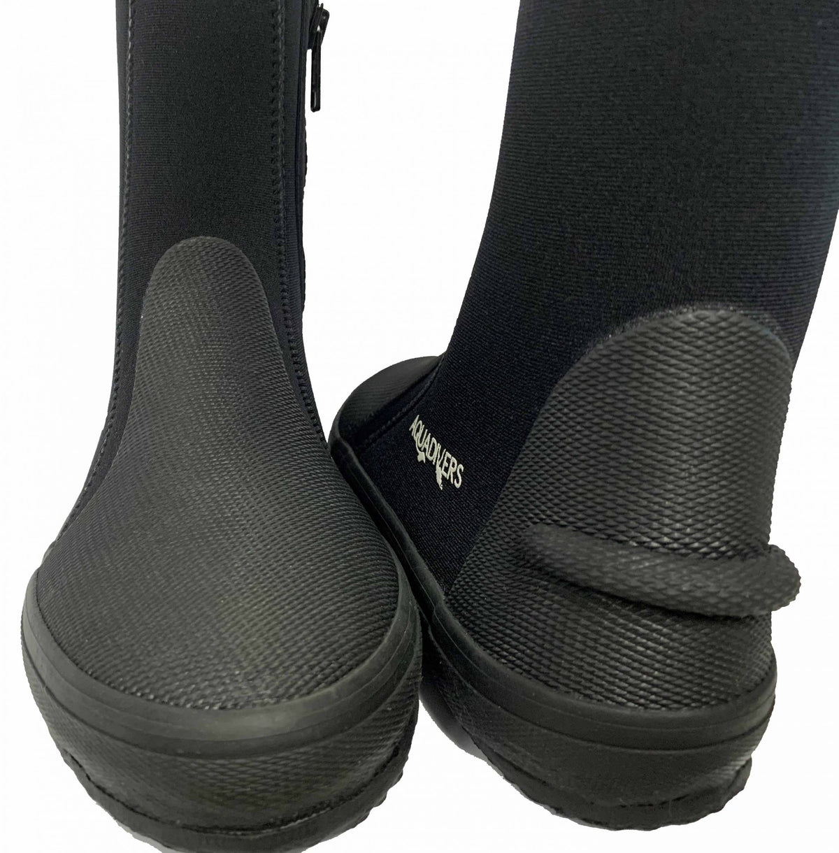 ADI Classic 5mm dive boots with side zip and rubber toe and heel caps