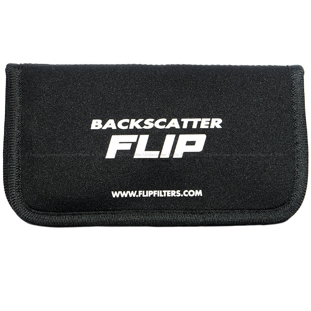 Backscatter FLIP neoprene filter wallet, closed