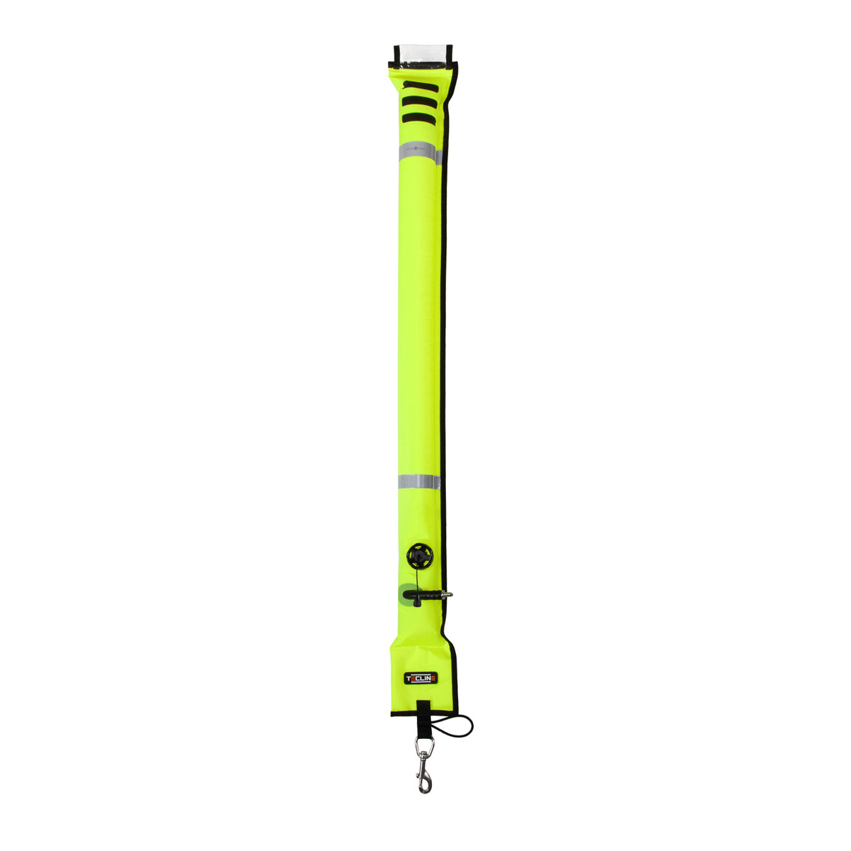 Tecline closed SMB 11/117 cm in orange with stainless steel snap