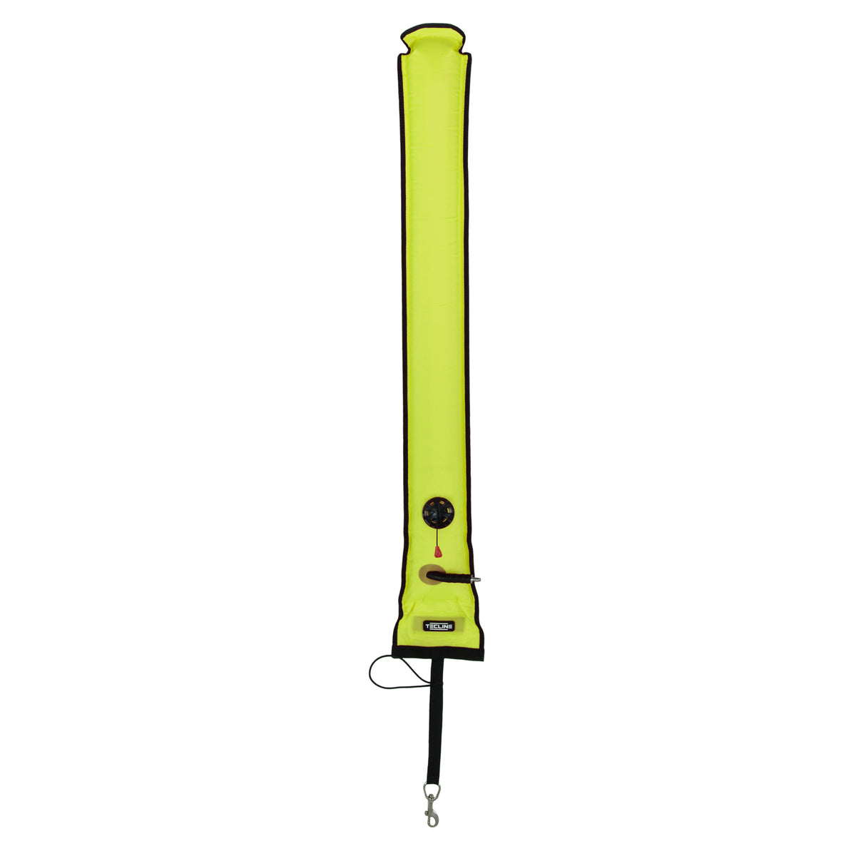 Tecline semi-closed SMB 18/122 cm in orange, fully inflated