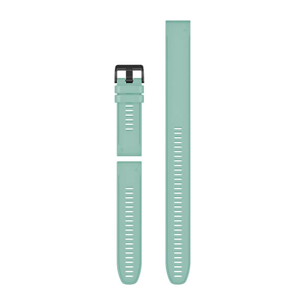 Garmin QuickFit 26 mm dive band in spearmint silicone