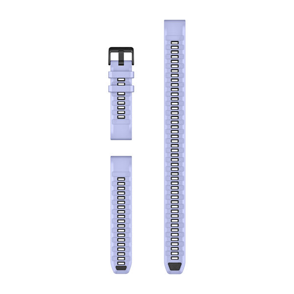 Garmin QuickFit 22 mm dive band in blueberry silicone