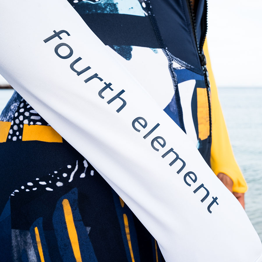 WOMENS FIN STINGER SUIT MIDNIGHT PATTERN