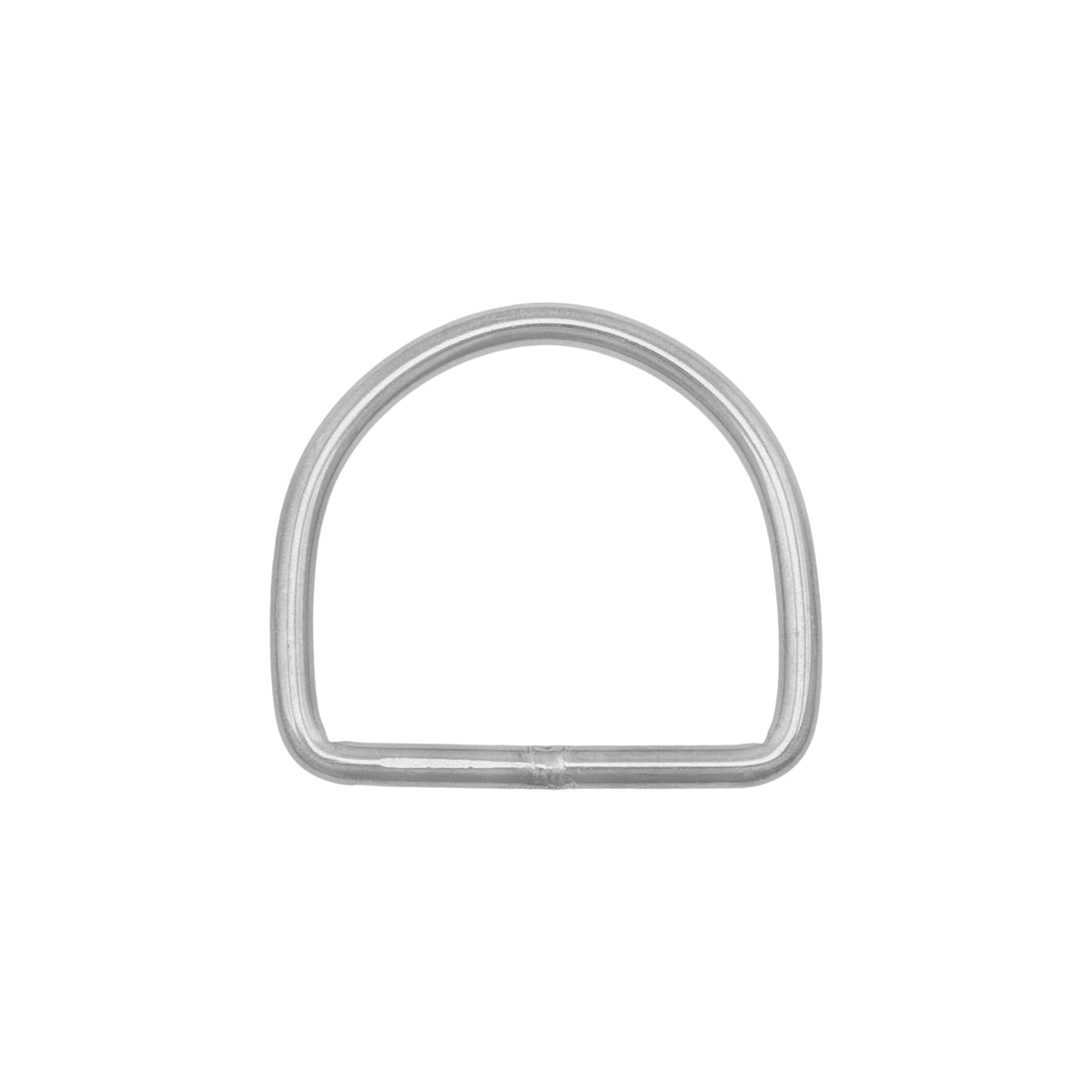 Tecline straight 50 mm stainless steel D-ring