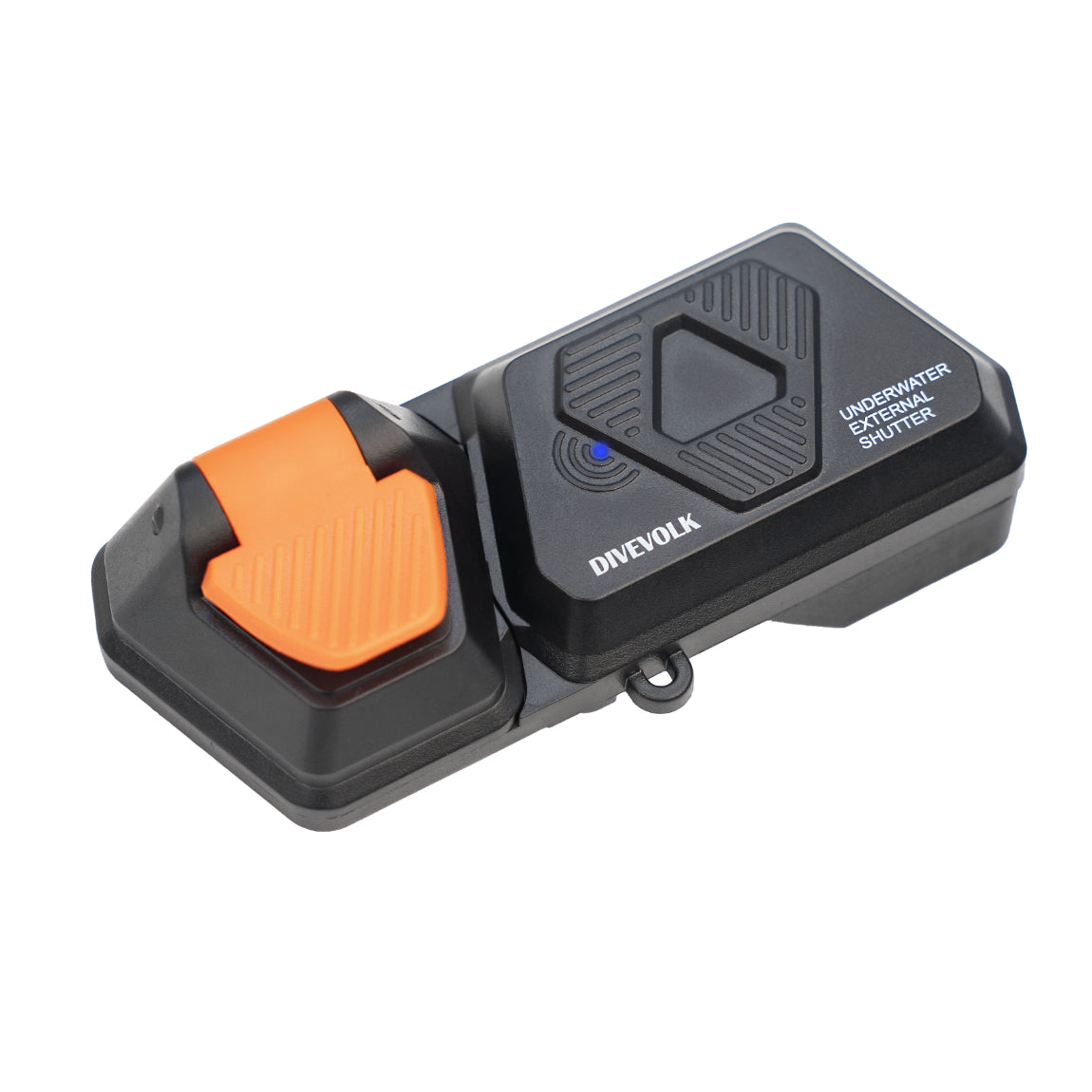 Divevolk underwater external Bluetooth shutter with orange button
