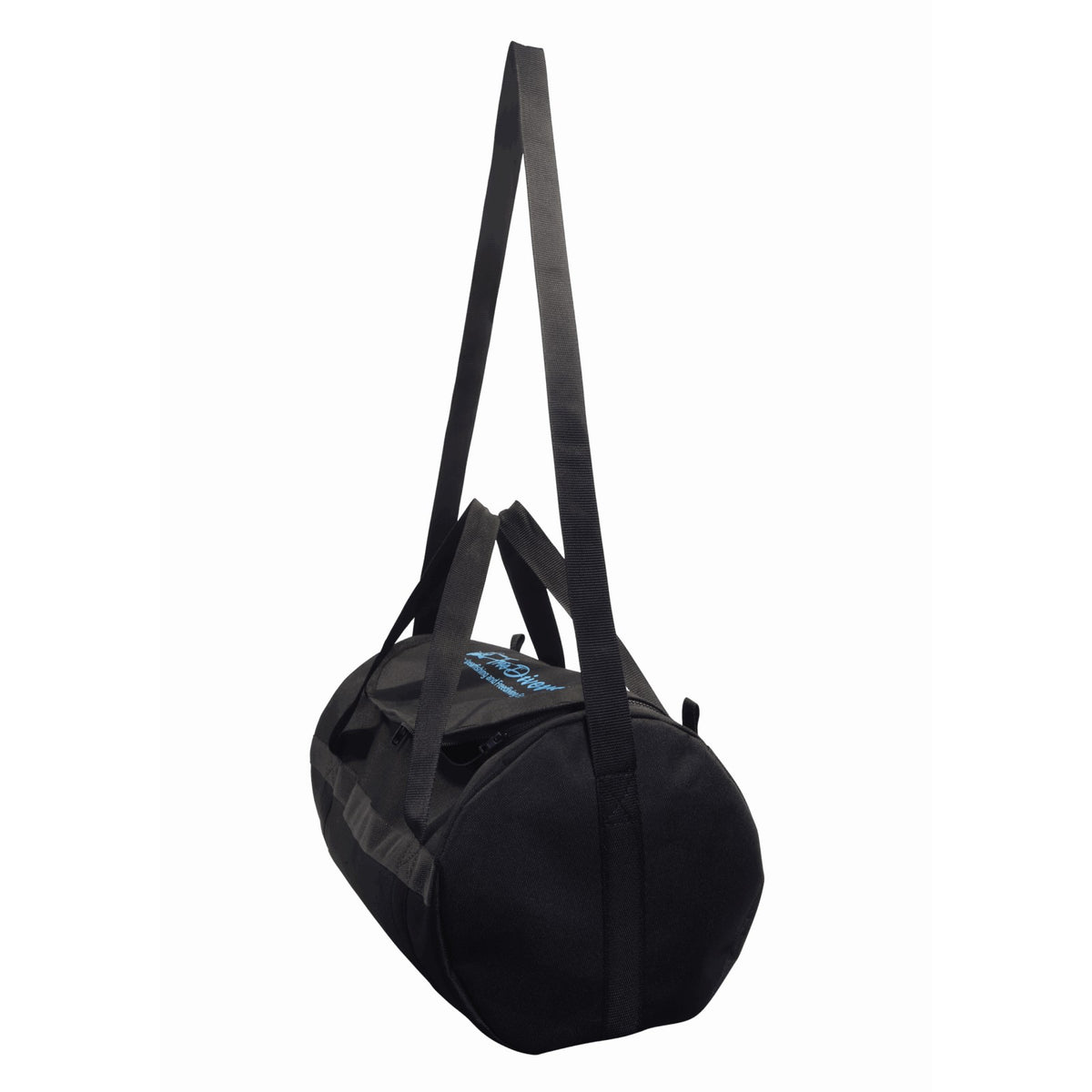 Free Divers black 1200D canvas duffel bag