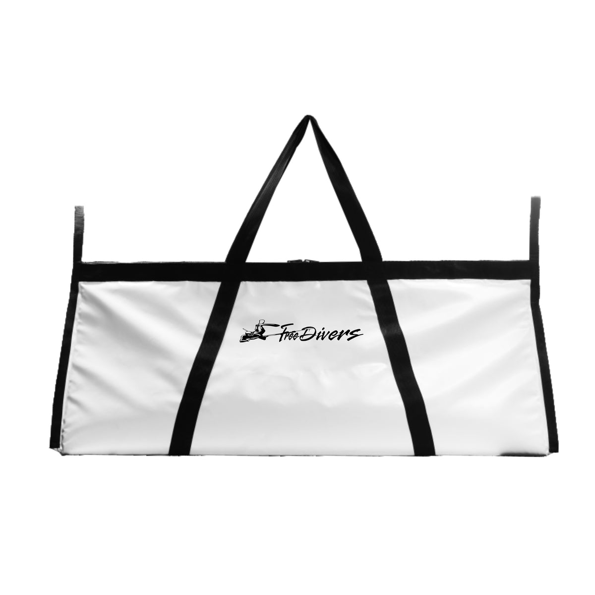 Free Divers white PVC fish chiller bag