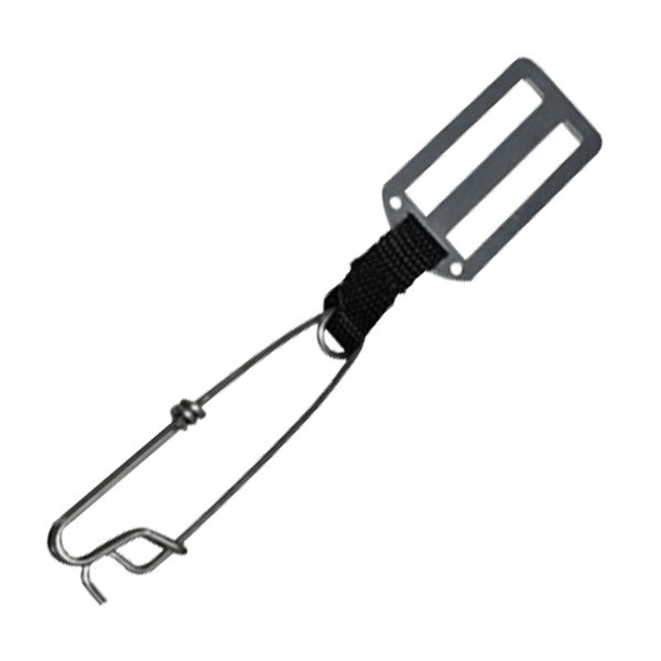 Free Divers weight retainer without clip