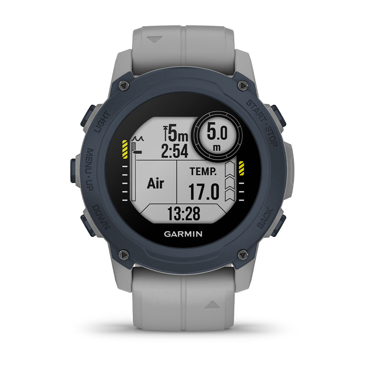 Garmin Descent G1 dive computer in Powder Grey