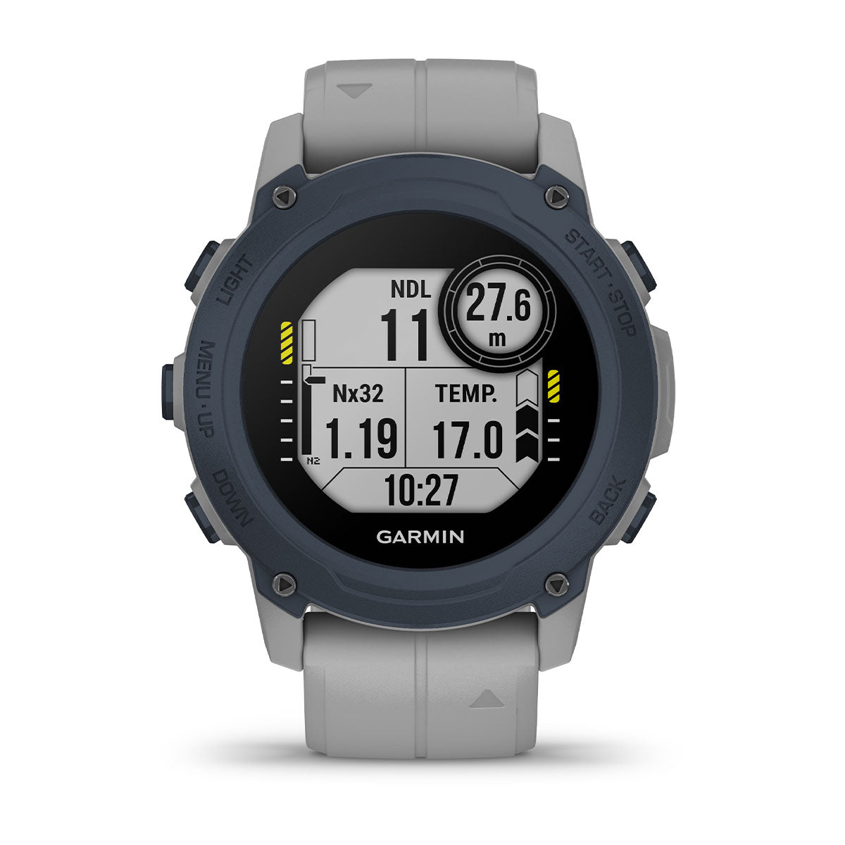 Garmin Descent G1 dive computer in Powder Grey
