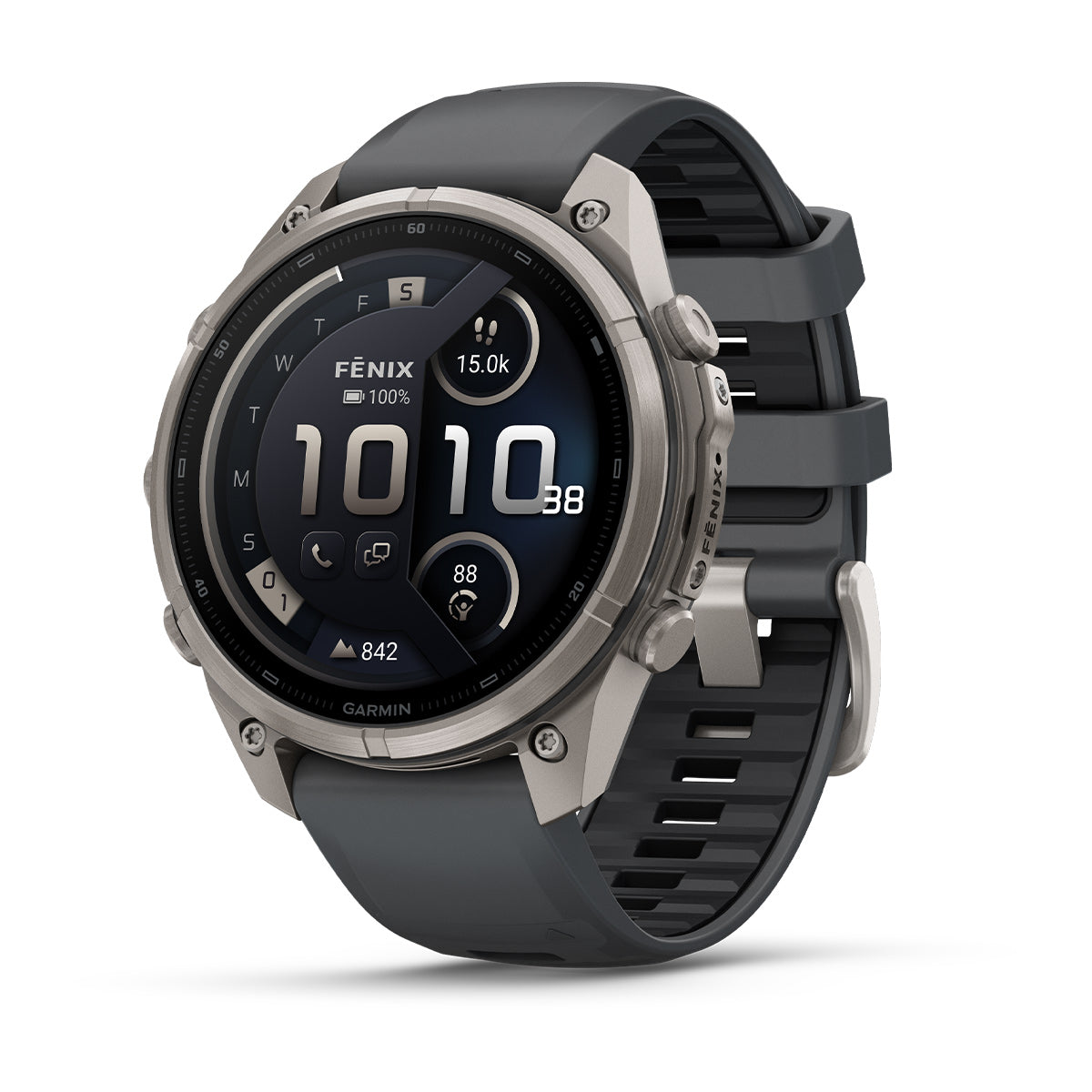 Garmin Fenix 9 Pro inReach 47 mm, Titanium with Graphite/Black band