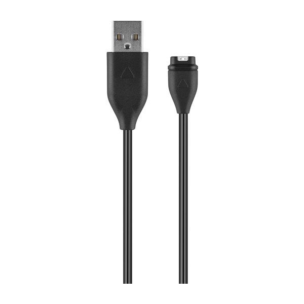 Garmin plug charging/data cable with USB-A connector and watch plug